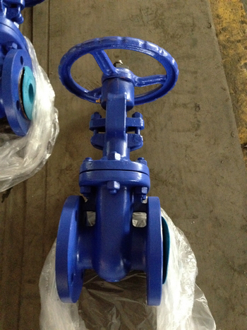 DIN 3352 GG25 Metal seated Cast iron gate valves