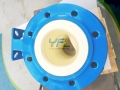 Válvula de bola de puerto en V de cerámica resistente