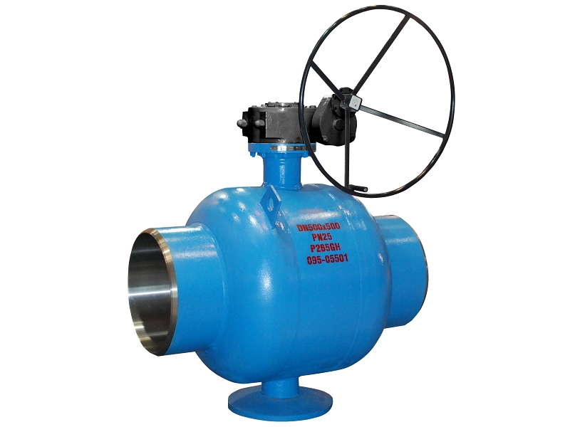 P265GH District heating fully welded ball valves