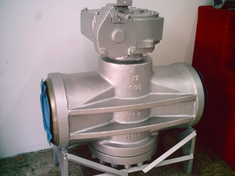 600#BW 12'' inverted pressure balance oil seal plug valve