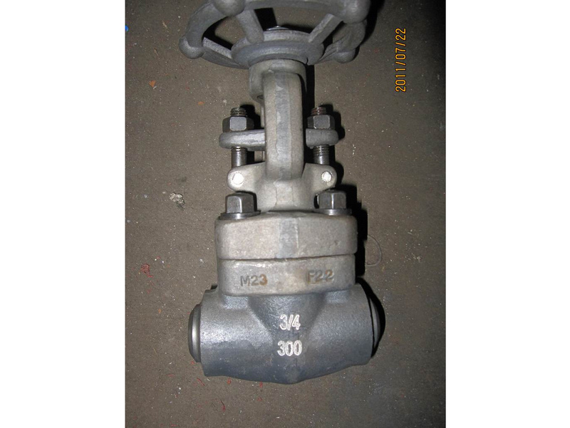API 602 F22 BW forged gate valves