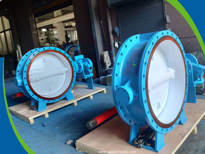 hydraulic slow closing butterfly valves
