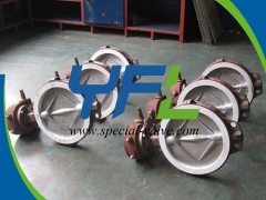 Gear Operated PTFE Seat  butterfly valve