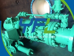 Hydraulic Sphere Valve With Bypass System by YFL