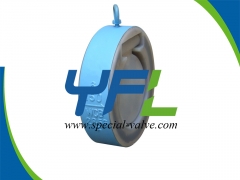 PFA Lined Wafer Single Disc Swing Check Valve